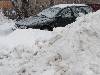 My car, after shovelling the walk and driveway....