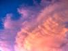 A photo of a passing storm taken in Brandon's North end.