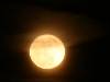 Moon on Feb 28th - about 7:35 pm - a few clouds around it