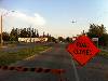 Closure and detour on 1st st 