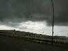 June 26/10 storm cloud structure by Crocus Plains. To clarify, no funnel present in this shot but there did appear to be rotation. The cell itself would drop torrential rain on Brandon but little else.