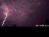 Lightning strike, July 4/12 storm
